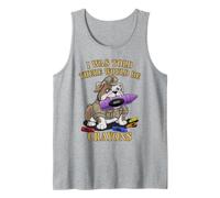 Funny I was Told There BE Crayons Jarhead Brother Military Tank Top