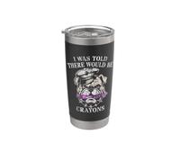 Funny I was Told There BE Crayons Officer Father My Military Stainless Steel Insulated Tumbler