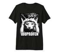 Funny Ibuprofen Meme Low RES Sphynx Dog Headache Graphic Premium T-Shirt