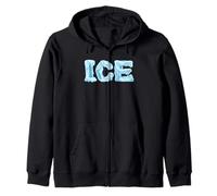 Funny Ice and Fire Costume Halloween 2025 Family Matching Zip Hoodie