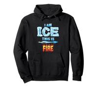 Funny Ice and Fire Costume Halloween Family Matching Women Pullover Hoodie