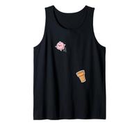 Funny Ice Cream Scoop Escapes the Cone Cute Kawaii Dessert Tank Top