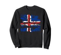 Funny Iceland Nothing Scares Me My Wife is an Icelander Sweatshirt