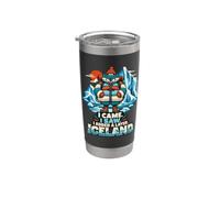 Funny Iceland Travel Vacation Tourist Souvenir Stainless Steel Insulated Tumbler