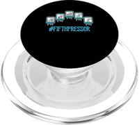 Funny ICU ER Nurse Pharmacist Jesus Is The Fifth Pressor PopSockets PopGrip for MagSafe
