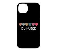 Funny ICU Nurse Intensive Care Unit Nurse Emergency Nurse Case for iPhone 14 Plus