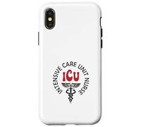 Funny ICU Nurse Intensive Care Unit Nurse Emergency Nurse Case for iPhone X/XS