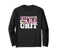 Funny ICU Nurse Intensive Care Unit Nurse Emergency Nurse Long Sleeve T-Shirt