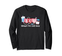 Funny ICU Nurse Intensive Care Unit Nurse Emergency Nurse Long Sleeve T-Shirt