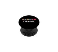 Funny ICU Nurse Intensive Care Unit Nurse Emergency Nurse PopSockets Adhesive PopGrip