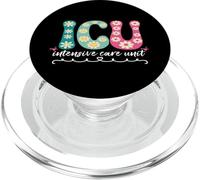 Funny ICU Nurse Intensive Care Unit Nurse Emergency Nurse PopSockets PopGrip for MagSafe