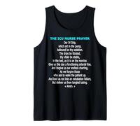 Funny ICU Nurse Prayer Intensive Care Unit Humor Tank Top