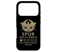 Funny Ides of March Review Julius Caesar Case for iPhone 17 Pro
