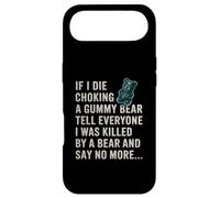 Funny If I Die Choking On A Gummy Bear Tell Everyone Joke Case for iPhone Air