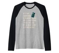 Funny If I Die Choking On A Gummy Bear Tell Everyone Joke Raglan Baseball Tee
