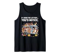 Funny If I Won The Lottery You’d Notice delivery More Dogs Tank Top