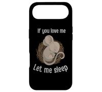 Funny If You Loving Me Let Me Sleep Cute Sleeping Mouse Case for iPhone Air