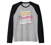 Funny If You Wanna Argue Contact My Daughter Humor Quote Raglan Baseball Tee