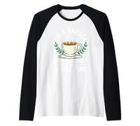 Funny I'm A Barista I Espresso Myself in Coffee Puns Raglan Baseball Tee