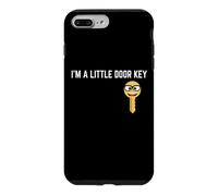 Funny I'm A Little Door Key Nerdy Bad Dorky Mom Dad Kids Pun Case for iPhone 7 Plus/8 Plus