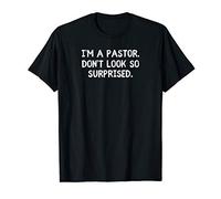 Funny I'm A Pastor Minister Christian Appreciation Gift T-Shirt