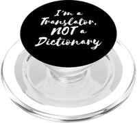 Funny I'm a Translator, NOT a Dictionary PopSockets PopGrip for MagSafe