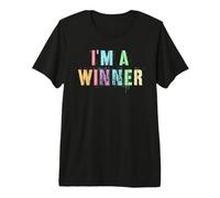 Funny I'm A Winner Motivational Specialist Positive Crew Premium T-Shirt