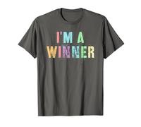 Funny I'm A Winner Motivational Specialist Positive Crew T-Shirt
