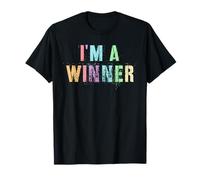 Funny I'm A Winner Positive Specialist Motivational Crew T-Shirt