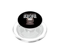 Funny I'm A Writer I Make The Voices In My Head Work For Me PopSockets PopGrip for MagSafe