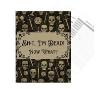 Funny I'm Dead Now What Book Planner, Funny I'm Dead, End Of Life Planner, Organizer Notebook For Beneficiary Info, Will Preparation, Last Wishes, Funeral Planning Possessions, Business Affairs