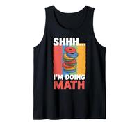 Funny I'm Doing Math Saying Sarcastic Fitness Gym Quote Tank Top