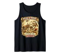 Funny I'm from 1900s Retro Steampunk Milestone Birthday Tank Top