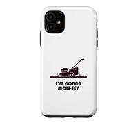 Funny I'm Gonna Mow-sey (Mosey) Lawnmower Humor Case for iPhone 11