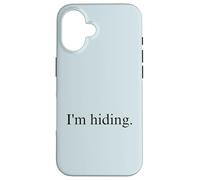 Funny I'm Hiding Green Screen Case for iPhone 16
