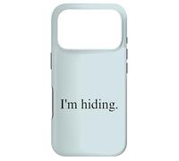 Funny I'm Hiding Green Screen Case for iPhone 17 Pro