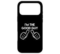 Funny I'm I Am The Good Guy Thumbs Pointing At Self Humorous Case for iPhone 17 Pro Max