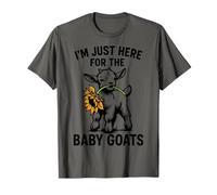 Funny I'm just here for The Baby Goats T-Shirt