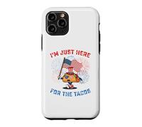Funny I'm Just Here For The Tacos American 4Th Of July Taco Case for iPhone 11 Pro