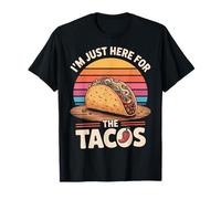 Funny I'm Just Here for The Tacos Taco Tuesday T-Shirt