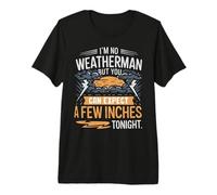 Funny I'm No Weatherman Meteorologist Weatherman Premium T-Shirt