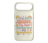 Funny I'm Not Quiet I'm Just Holding Back My Commentary Case for iPhone Air