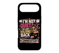 Funny I'm Not Quiet I'm Just Holding Back My Commentary Case for iPhone Air