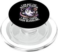 Funny I'm Not The Bigger Person I Will Curse Your Bloodline PopSockets PopGrip for MagSafe