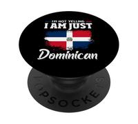 Funny I'm Not Yelling I Am Just Dominican PopSockets Adhesive PopGrip