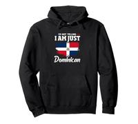 Funny I'm Not Yelling I Am Just Dominican Pullover Hoodie