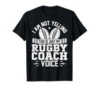 Funny I'm Not Yelling This is Just My Rugby Player Voice T-Shirt