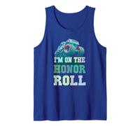 Funny I'm ON Honor ROLL Monster Driving School 1st 2nd Grade Tank Top