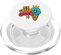 Funny I'm Probably Dreaming of Ice Cream Lover Foodie Treat PopSockets PopGrip for MagSafe