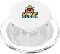 Funny I'm Probably Dreaming of Ice Cream Lover Foodie Treat PopSockets PopGrip for MagSafe